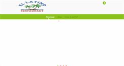 Desktop Screenshot of ellatinorestaurant.com