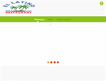 Tablet Screenshot of ellatinorestaurant.com